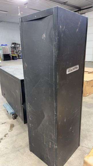 AS IS - HUSKY TOOL CHEST & CABINET - BLACK