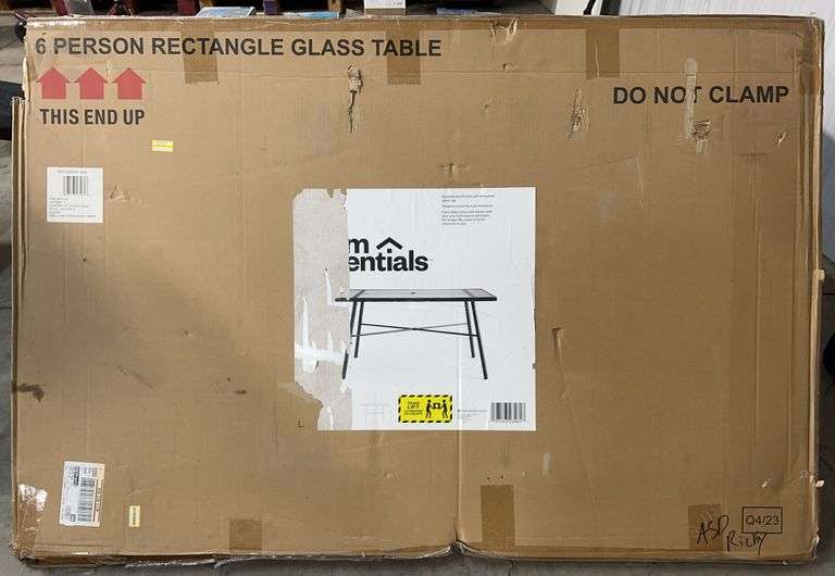 ROOM ESSENTIALS PATIO DINING TABLE IN BOX
