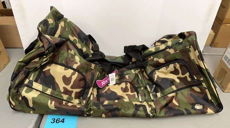 ROCKLAND ROLLING DUFFEL BAG - CAMO