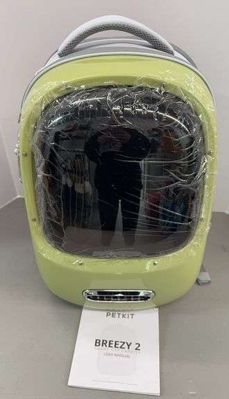 PETKIT BREEZY 2 SMART CAT CARRIER - GREEN