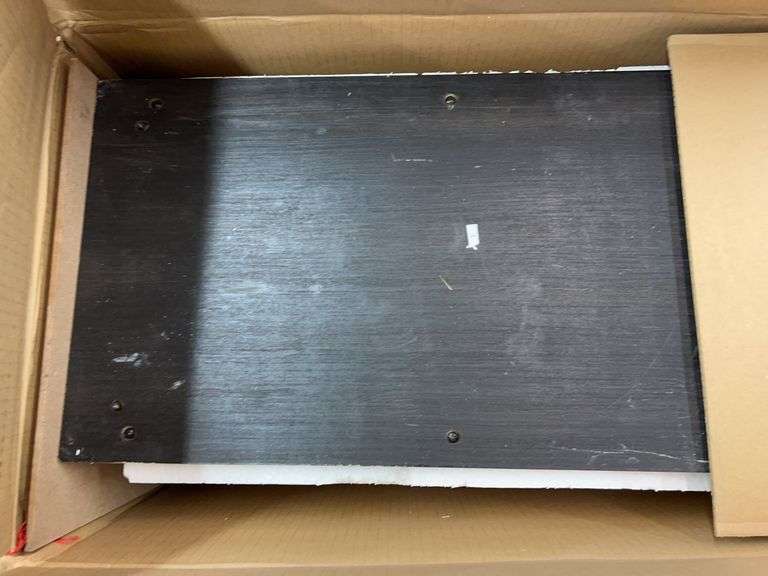 TRIBESIGNS WOOD END TABLE IN BOX