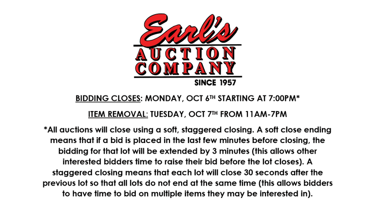 ONLINE CLOTHING AUCTION 10/2-10/6