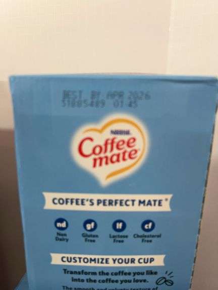 (3) BOXES OF NESTLE COFFEE MATE CREAMER