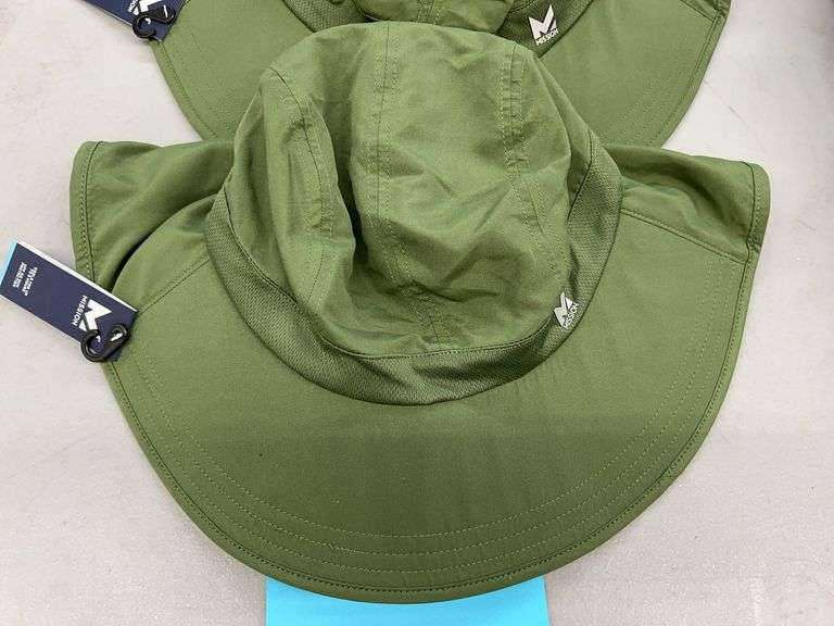 (3) MISSION COOLING HATS - GREEN