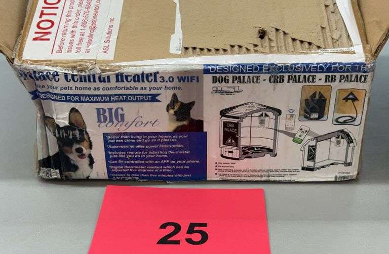 DOG PALACE HEATER IN BOX
