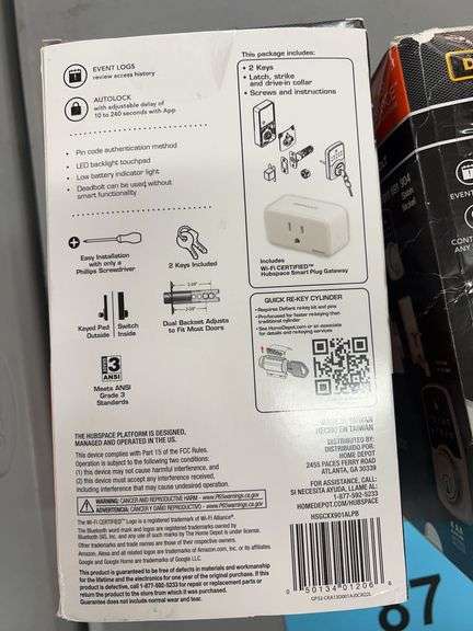 (2) DEFIANT SMART WIFI DEADBOLTS IN BOXES