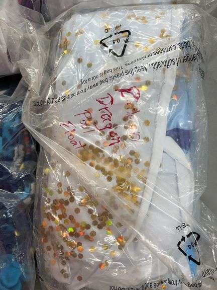 AS IS - 4PC LOT - POOL FLOATS & BOYS SLEEPWEAR