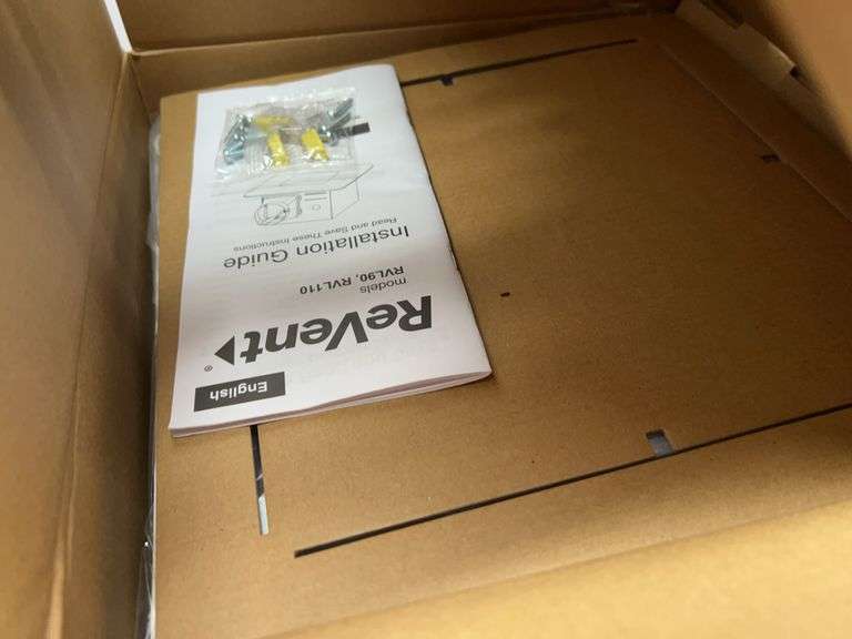 REVENT EASY INSTALL BATH FAN IN BOX