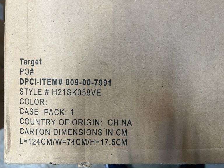 THRESHOLD WICKER & METAL PATIO LOVESEAT IN BOX