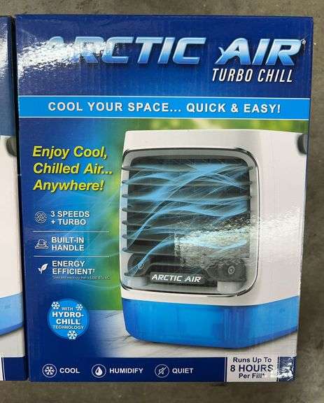 (2) ARCTIC AIR TURBO CHILLS IN BOXES