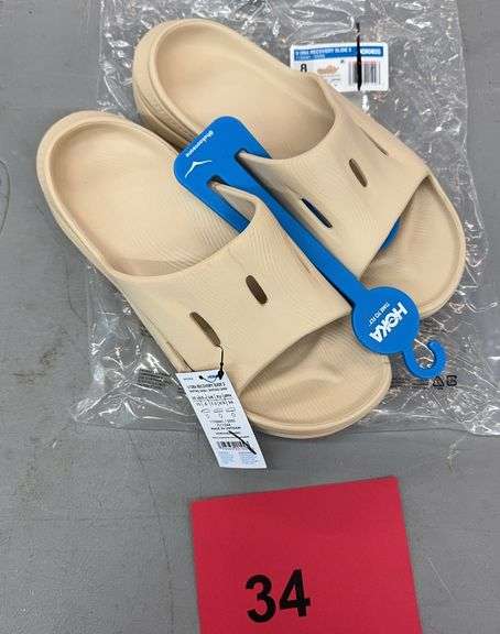 HOKA ORA RECOVERY SLIDES SIZE MENS 8 OR WOMENS 10