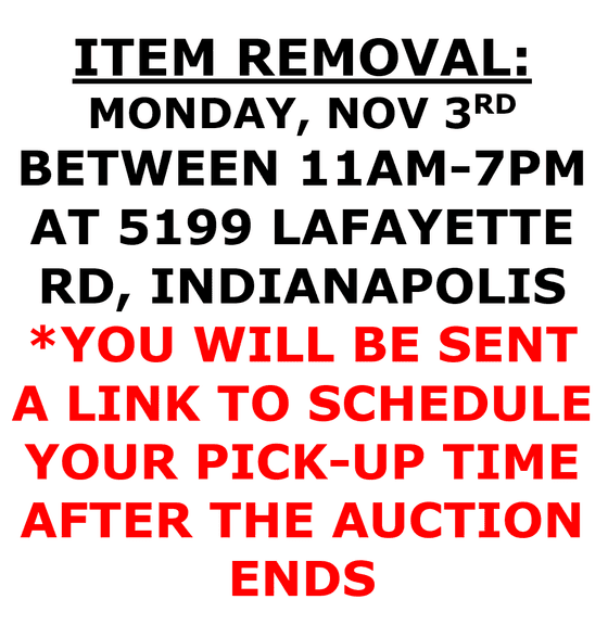 ITEM REMOVAL