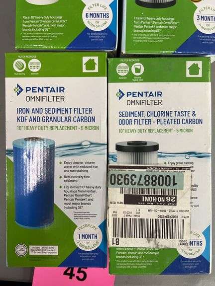 (4) PENTAIR OMNIFILTERS IN BOXES