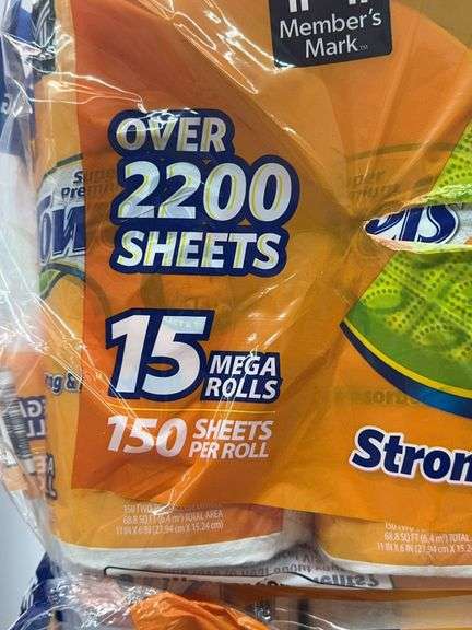 (2) PACKS OF PAPER TOWELS