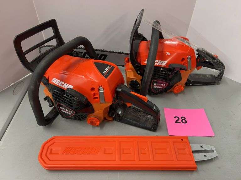 (2) ECHO GAS CHAINSAWS