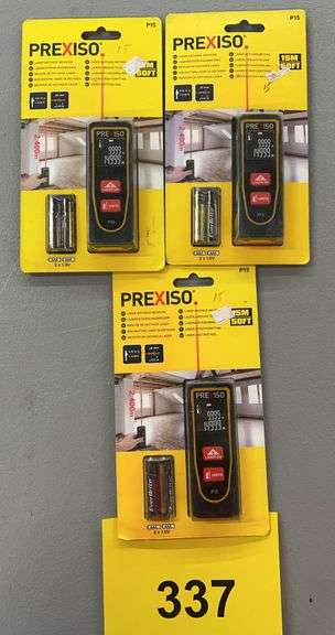 (3) PREXISO LASER DISTANCE MEASURES