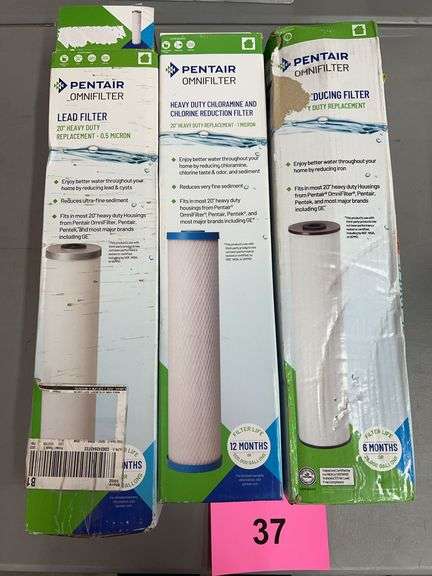 (3) PENTAIR OMNIFILTERS IN BOXES