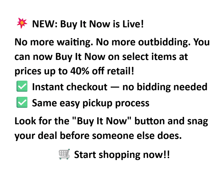 NEW 'BUY IT NOW' DEALS!