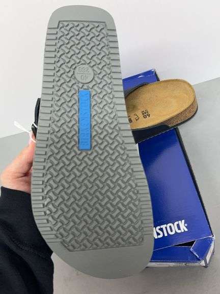 BIRKENSTOCK BOSTON BS SHOES SIZE 40 W/ BOX - BLACK