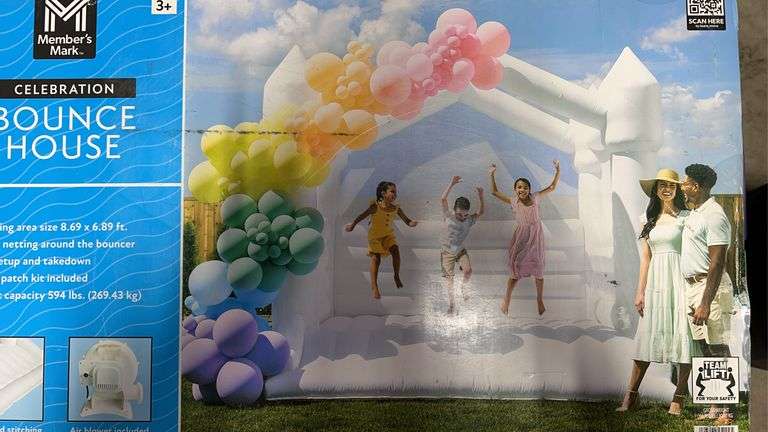 CELEBRATION BOUNCE HOUSE IN BOX