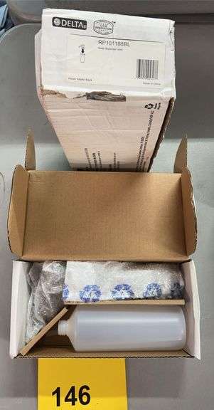 (2) DELTA SOAP DISPENSERS IN BOXES