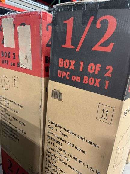 BESTWAY 18FT x 48" POOL SET IN BOXES