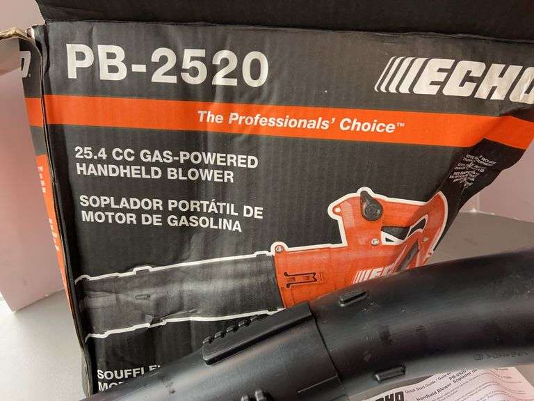 AS IS - ECHO 25.4CC GAS HANDHELD BLOWER W/ BOX