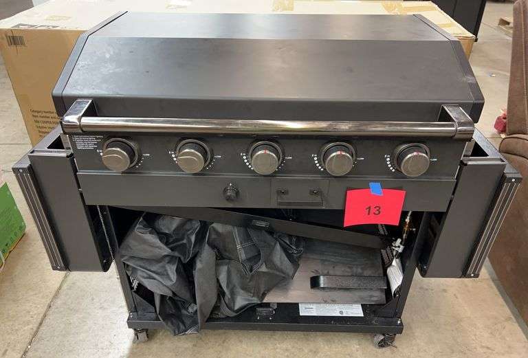 AS IS - PRO SERIES 5 BURNER GAS GRIDDLE