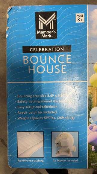 CELEBRATION BOUNCE HOUSE IN BOX