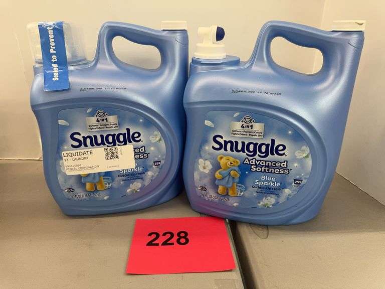 (2) JUGS OF SNUGGLE FABRIC CONDITIONER