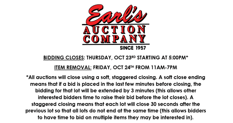 ONLINE CLOTHING AUCTION! 10/16-10/23