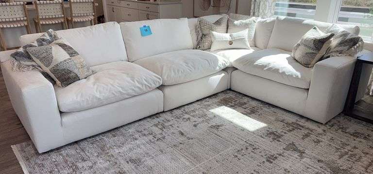 4PC MODULAR SECTIONAL - OFF WHITE