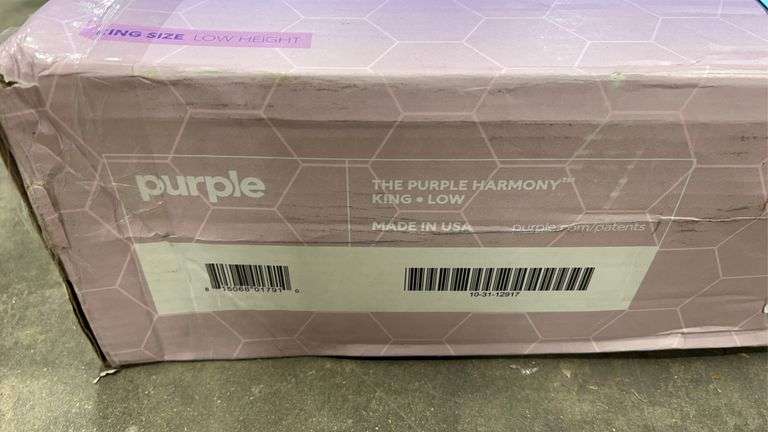 PURPLE HARMONY PILLOW IN BOX