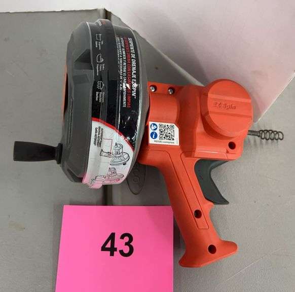 RIDGID EZ SPIN DRAIN SNAKE