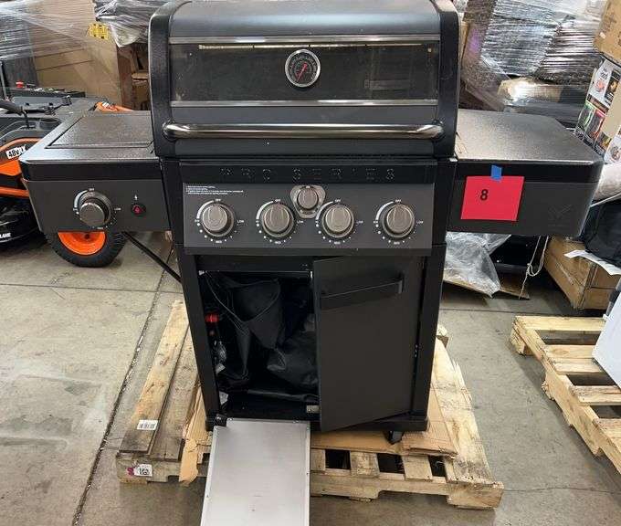 AS IS - PRO SERIES 4 BURNER GAS GRILL