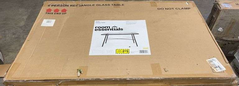ROOM ESSENTIALS PATIO DINING TABLE IN BOX