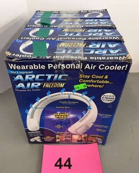 (4) ARCTIC AIR WEARABLE PERSONAL AIR COOLERS IN BOXES