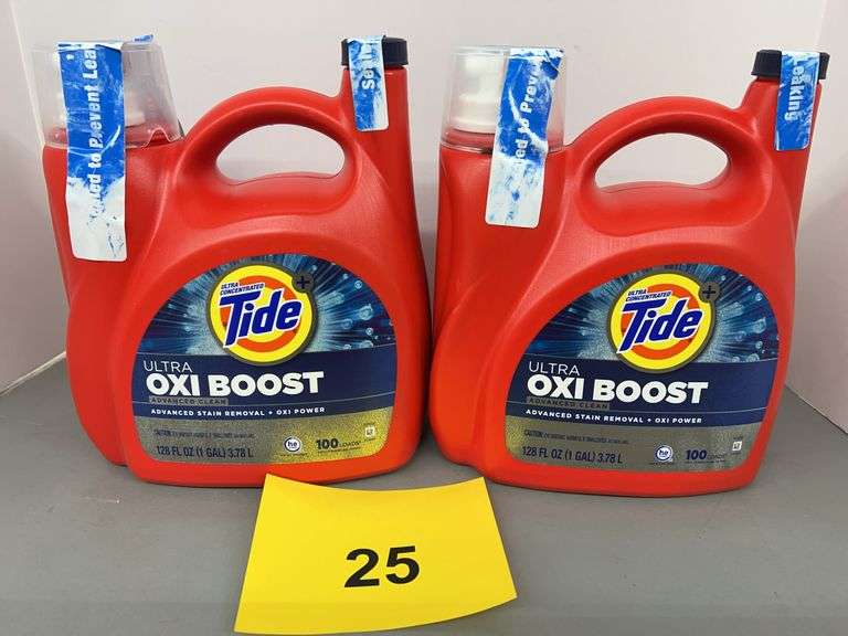 (2) JUGS OF TIDE DETERGENT