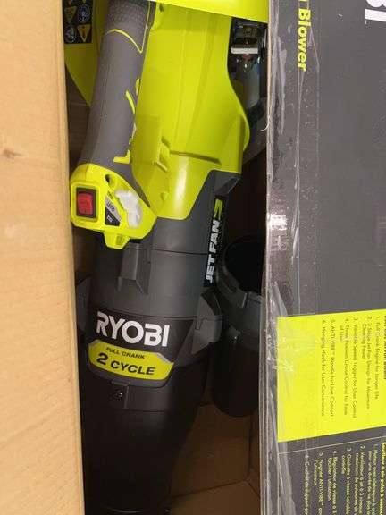 RYOBI 25CC GAS JET FAN BLOWER IN BOX