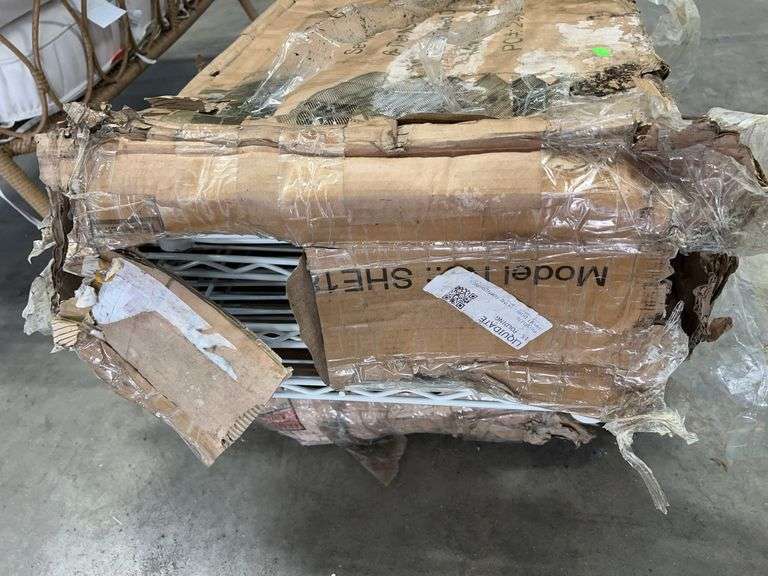 AS IS - (2) SEVILLE CLASSICS 6 TIER SHELVING RACKS IN BOXES