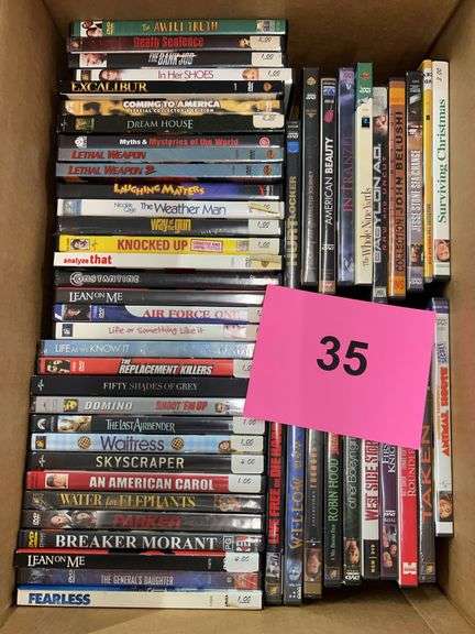 APPROX 50 ASSORTED DVDS
