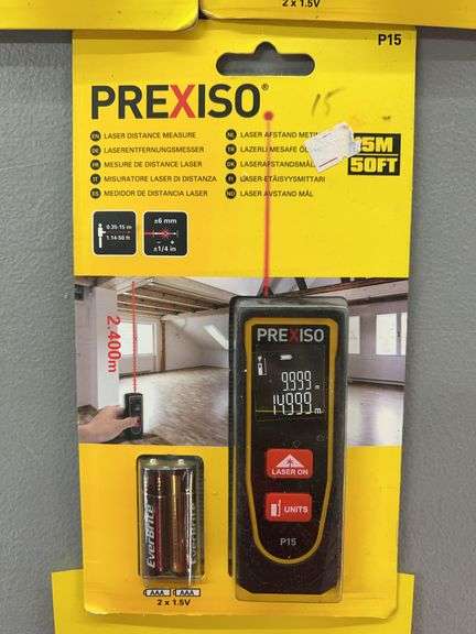 (3) PREXISO LASER DISTANCE MEASURES