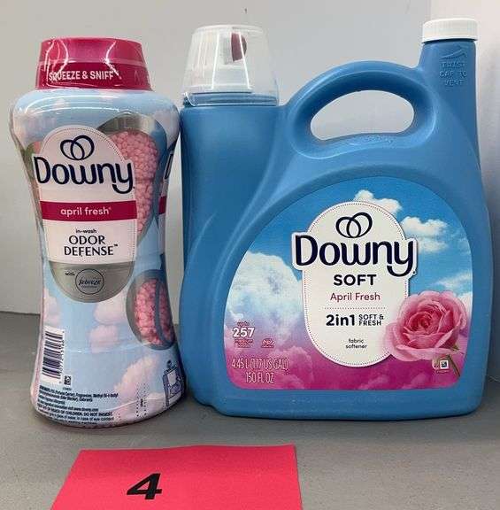 2PC DOWNY LOT - SOFTENER & SCENT BEADS