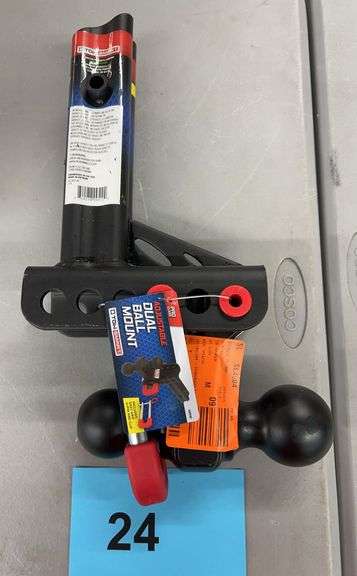 TOW SMART ADJUSTABLE DUAL BALL MOUNT