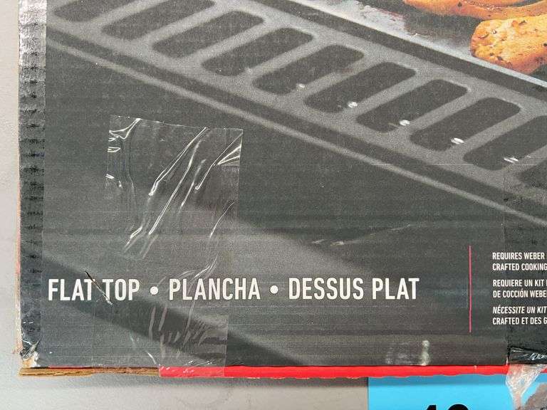 WEBER CRAFTED FLAT TOP IN BOX