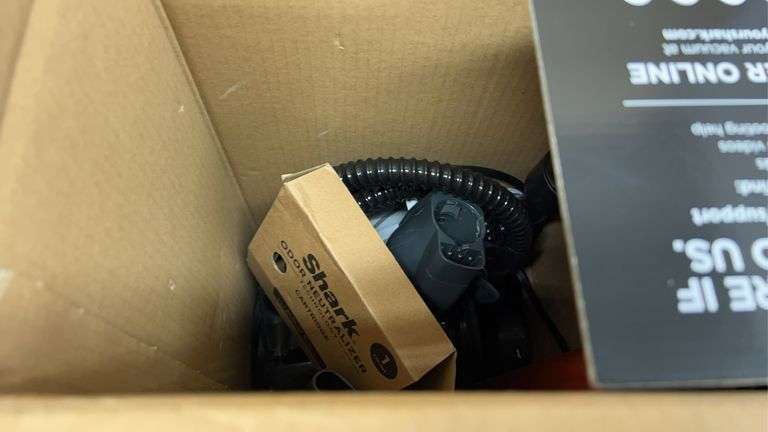 AS IS - (2) SHARK VACUUMS IN BOXES