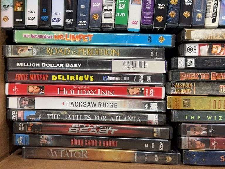 APPROX 50 ASSORTED DVDS