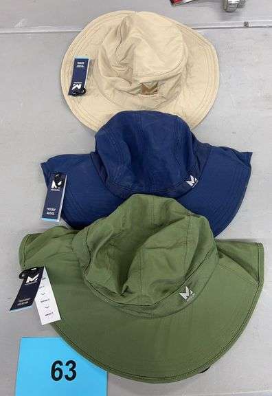 (3) MISSION COOLING HATS