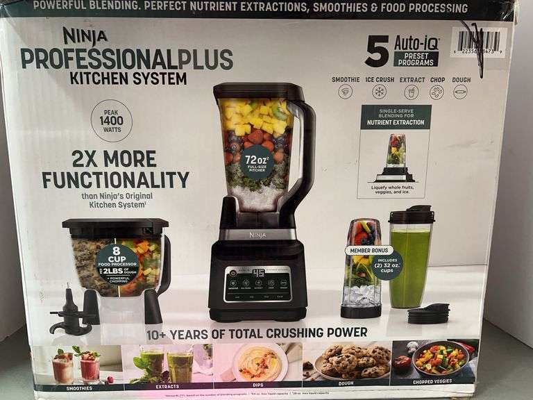 NINJA PROFESSIONAL PLUS KITCHEN SYSTEM IN BOX