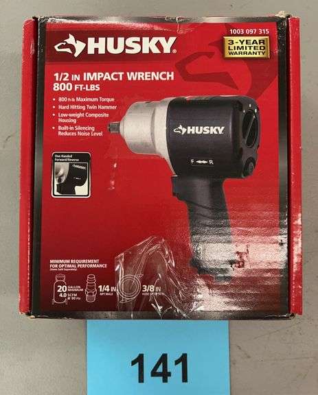 HUSKY 1/2" IMPACT WRENCH IN BOX